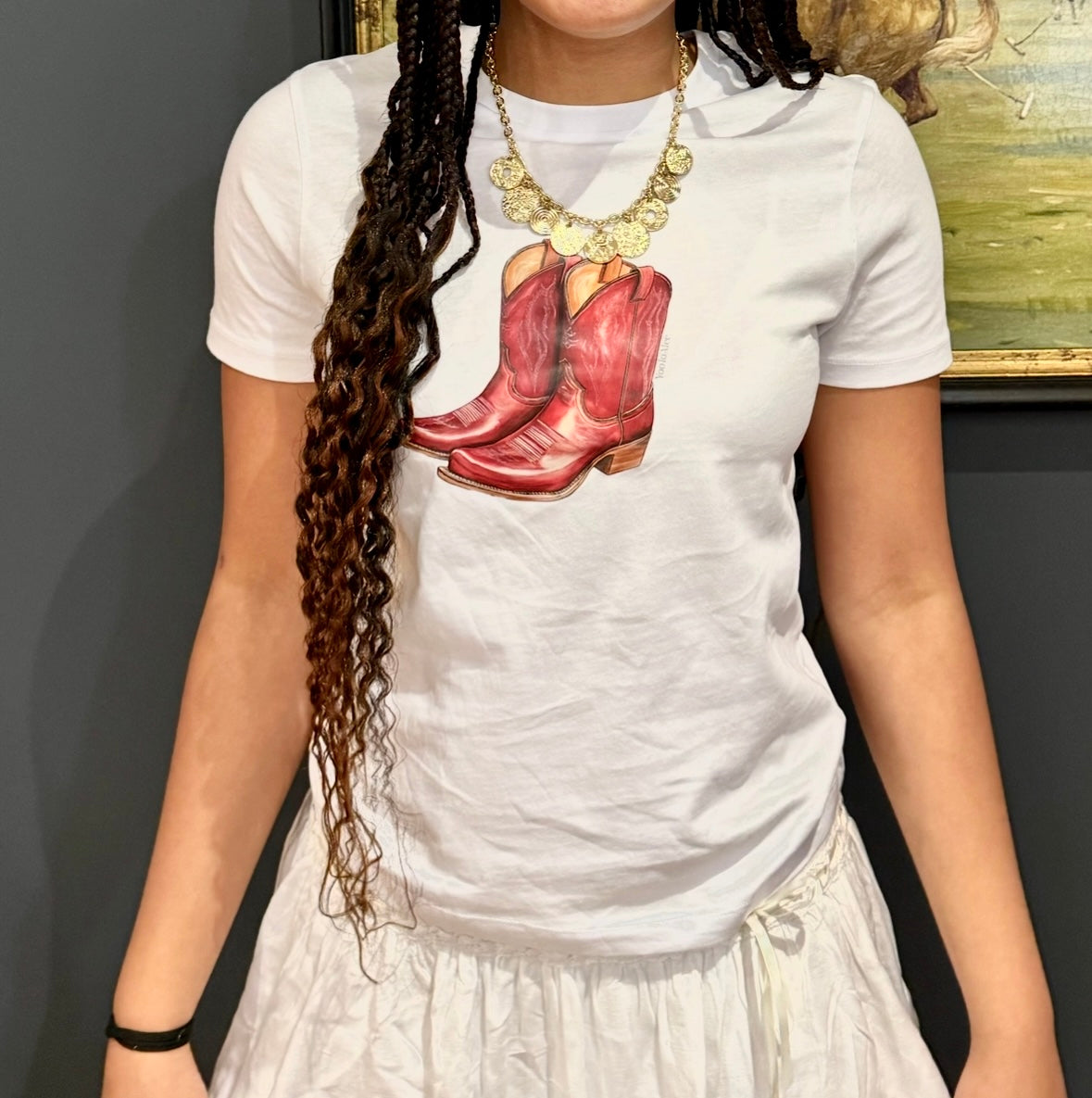 Burgundy Blaze Classic Tee