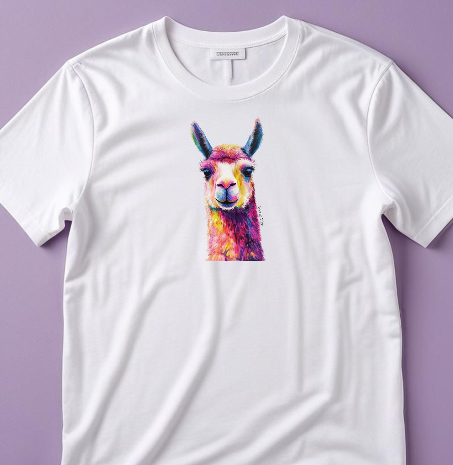 Curious Llama Classic Tee