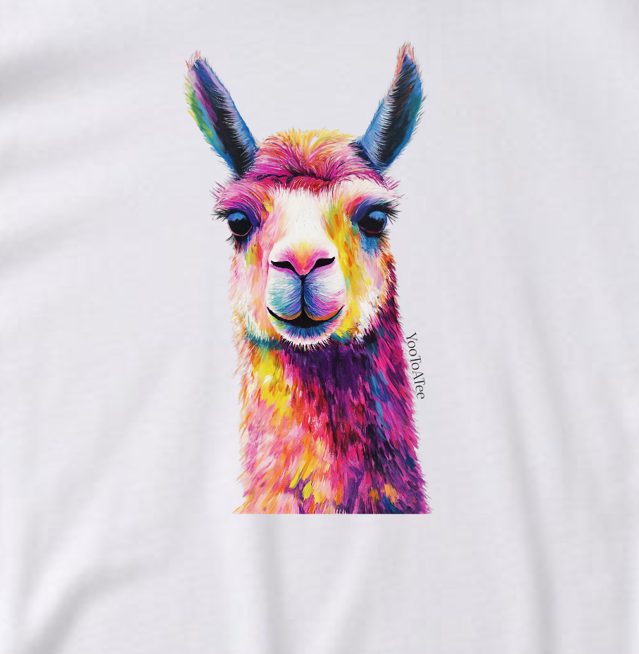 Curious Llama Classic Tee