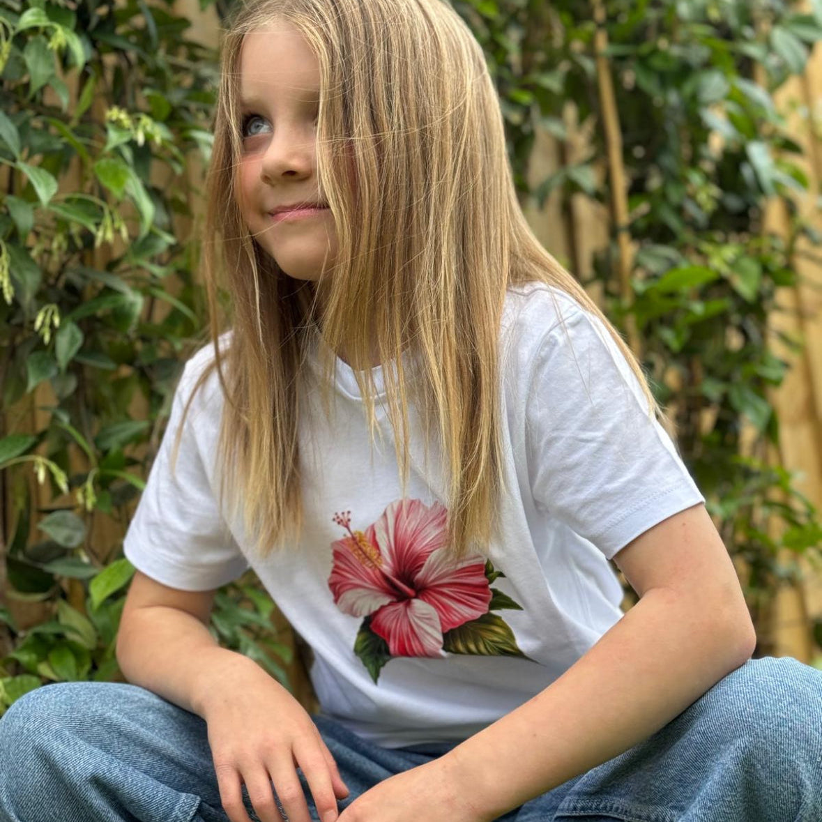 Showy Hibiscus Classic Tee