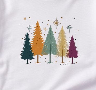 Mini Me Festive Forest Christmas Tee