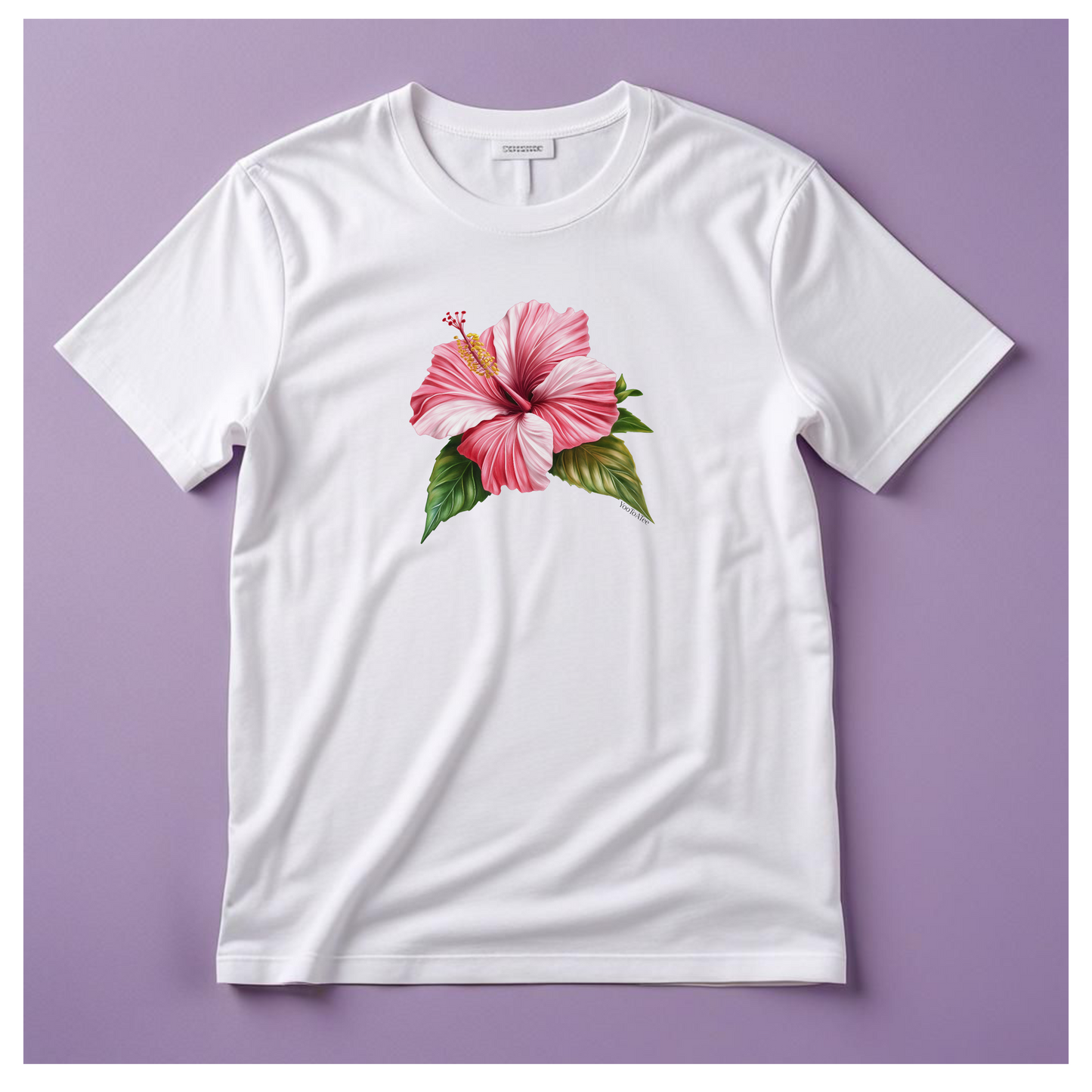 Showy Hibiscus Classic Tee