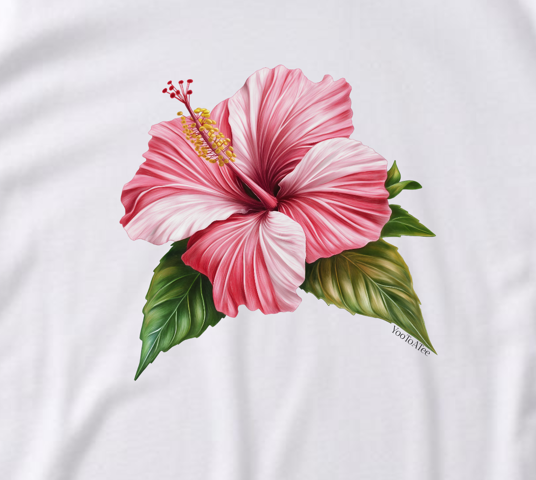 Showy Hibiscus Classic Tee