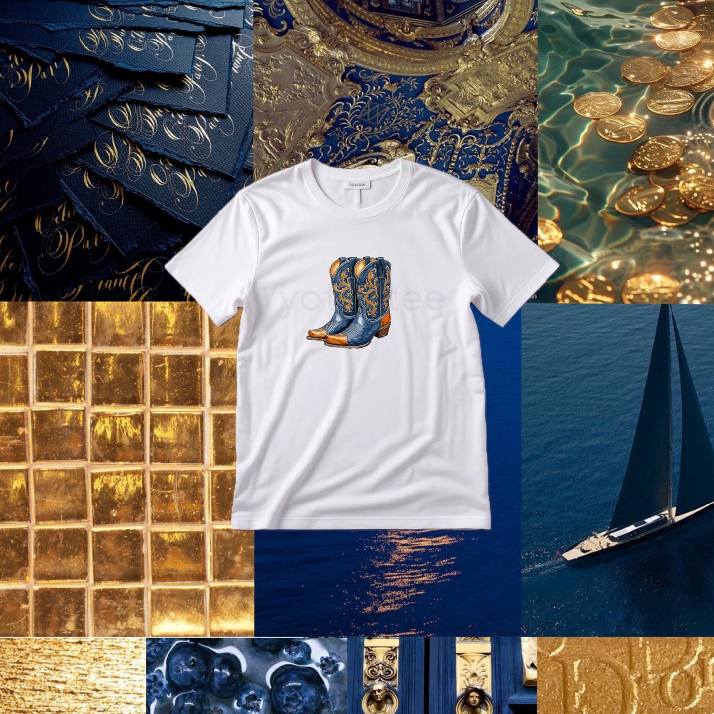 Earth and Indigo Classic Tee