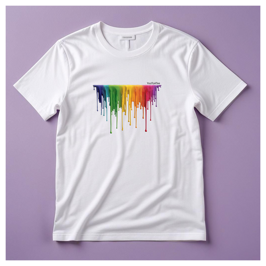 Rainbow Drip Tee