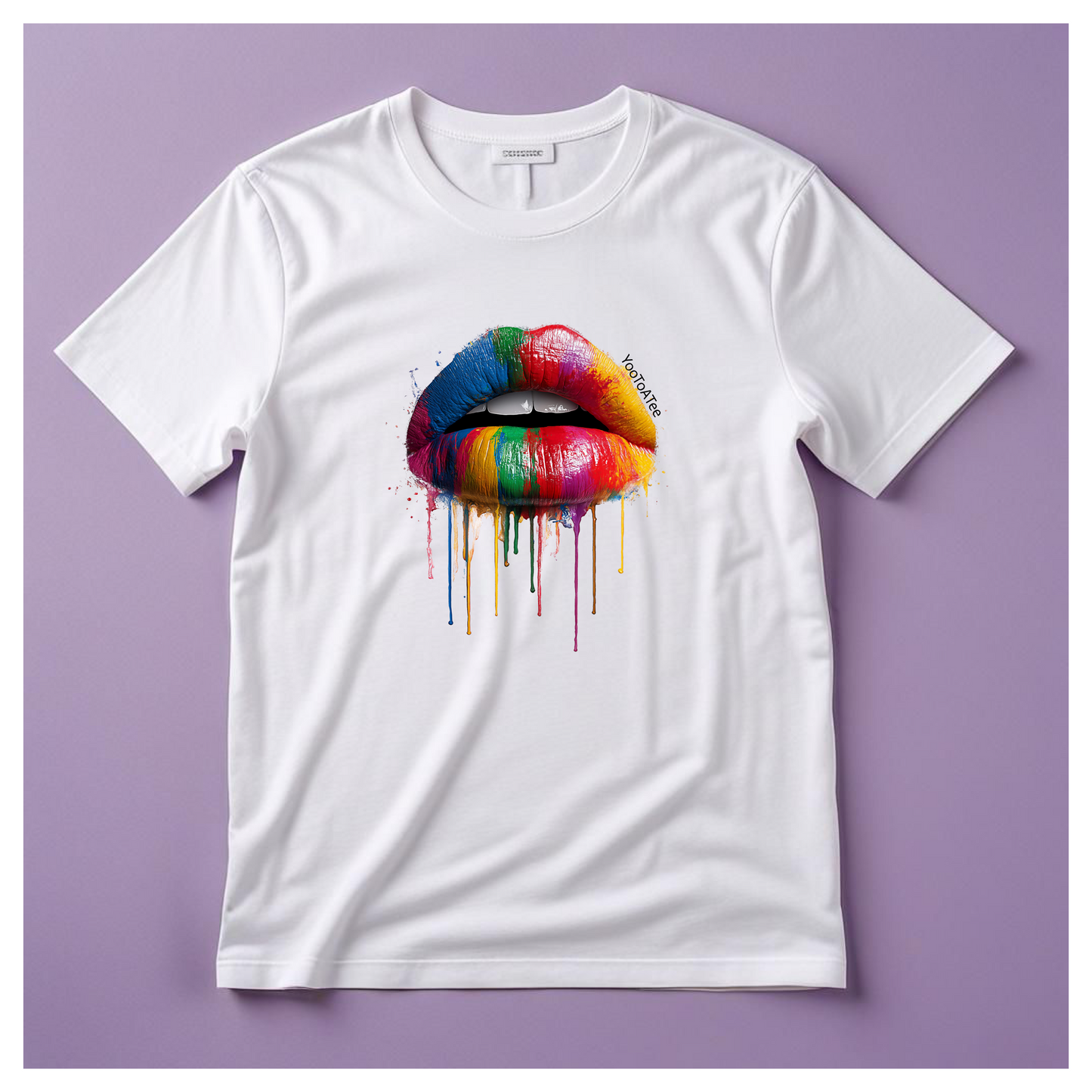 Colour Melt Lips Tee