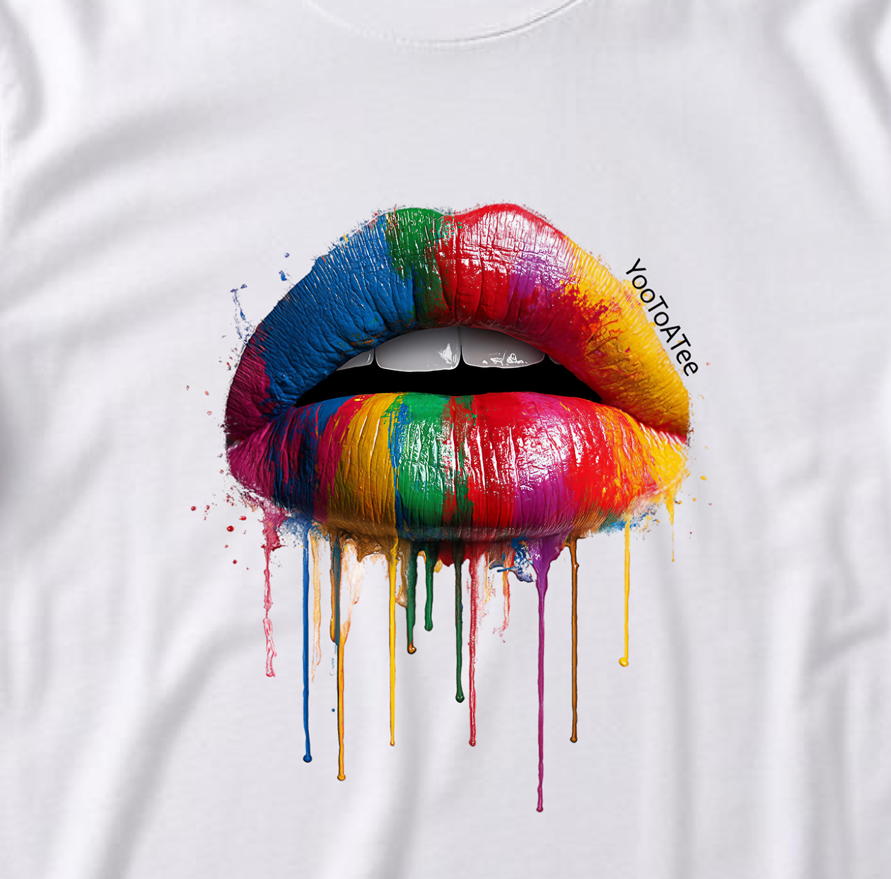 Colour Melt Lips Tee