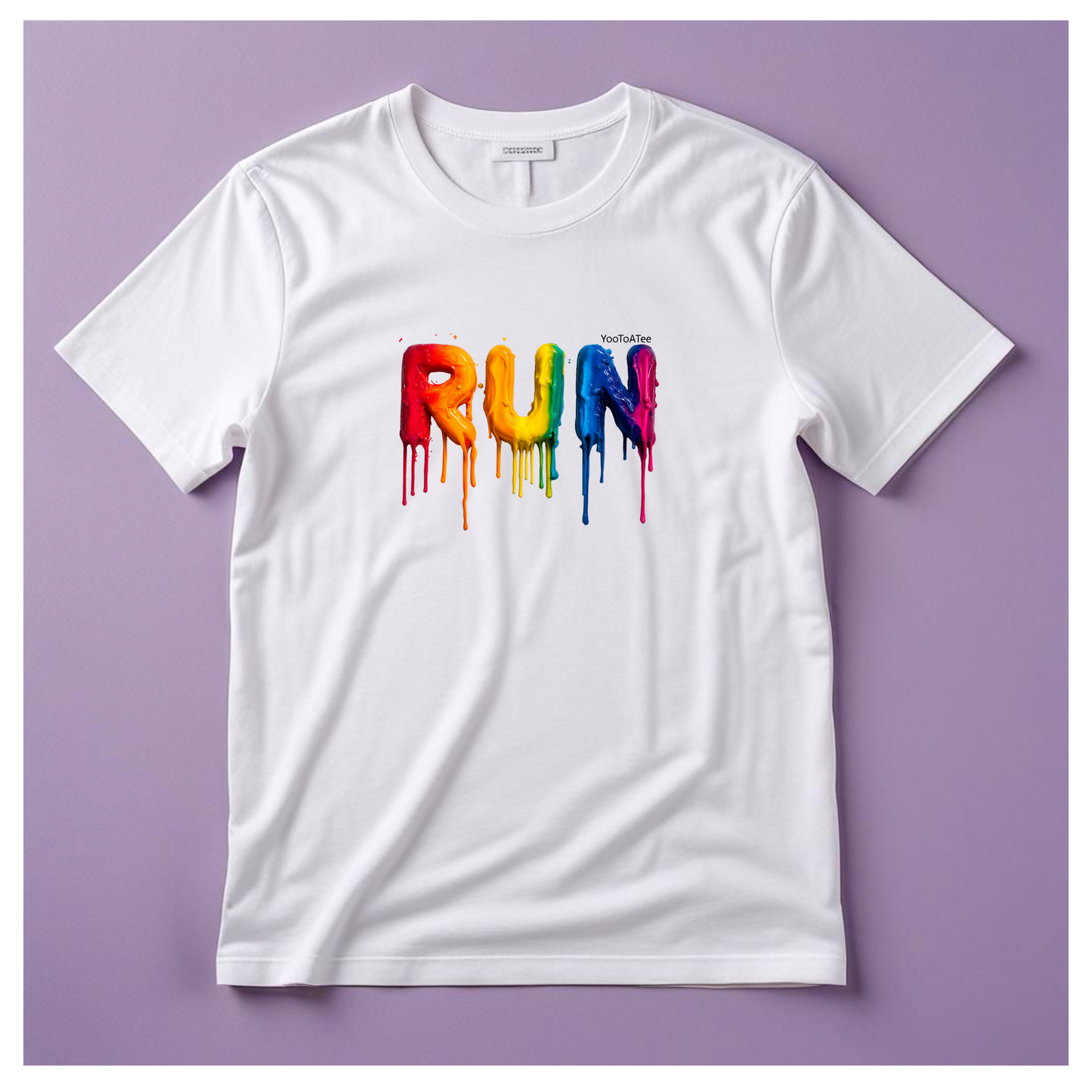 Colour Burst RUN Tee