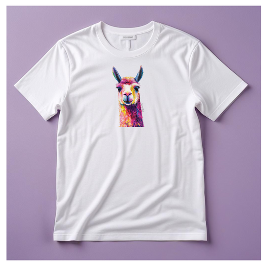 Curious Llama Classic Tee