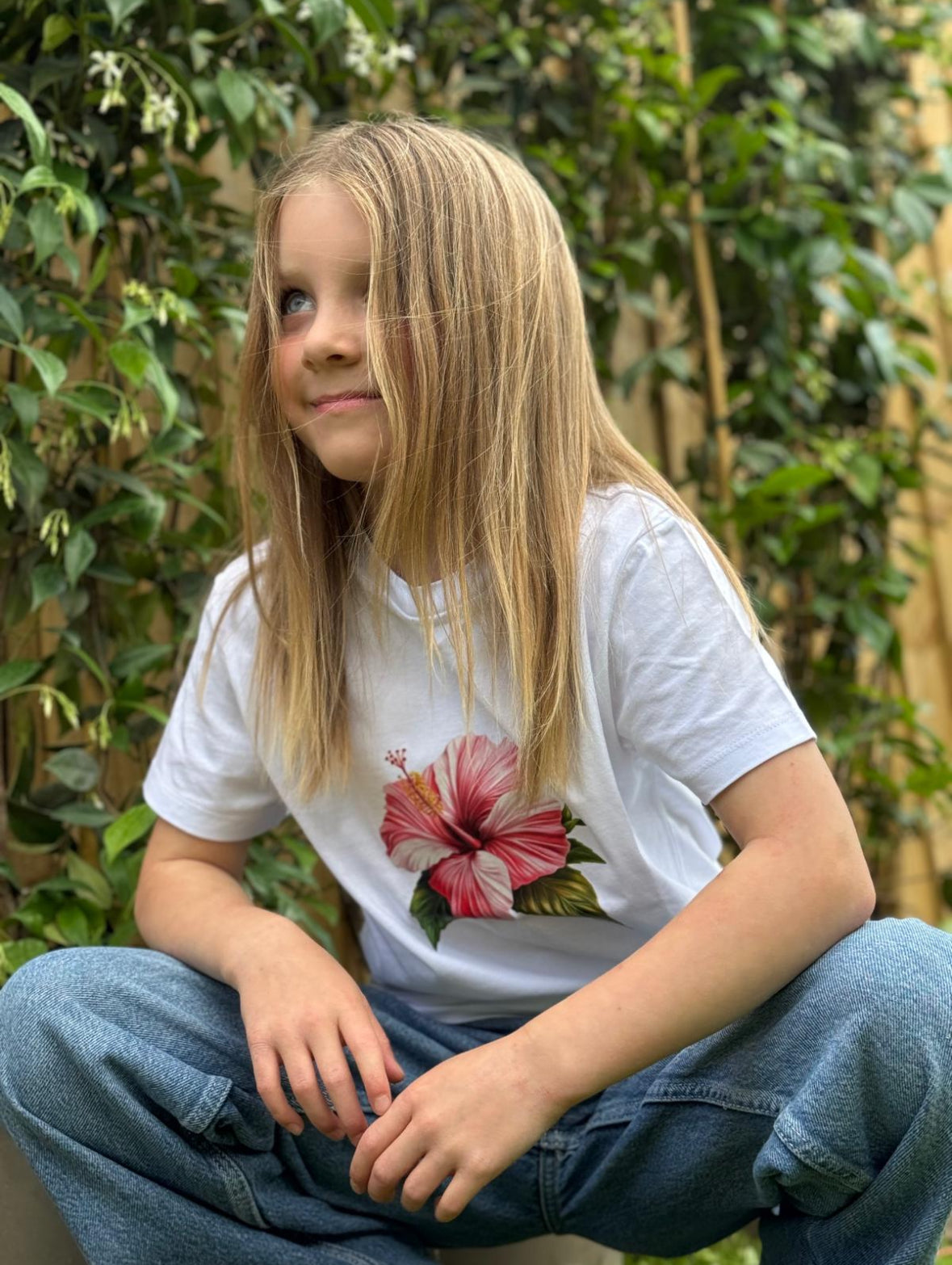 Showy Hibiscus Classic Tee