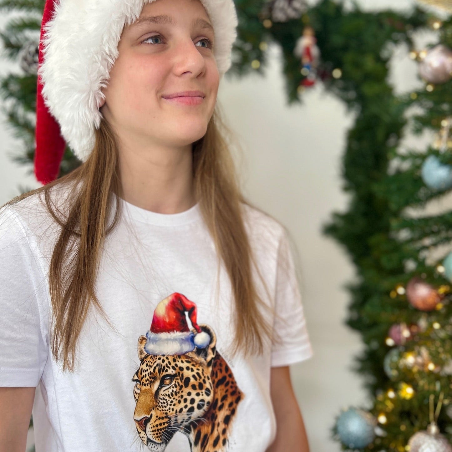 Leopard Luxe Classic Tee Christmas Edition