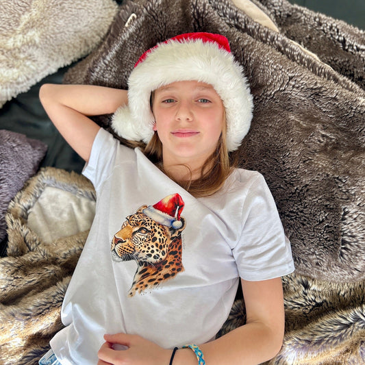 Leopard Luxe Classic Tee Christmas Edition