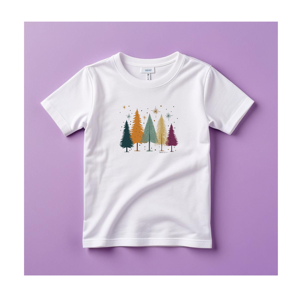 Mini Me Festive Forest Christmas Tee