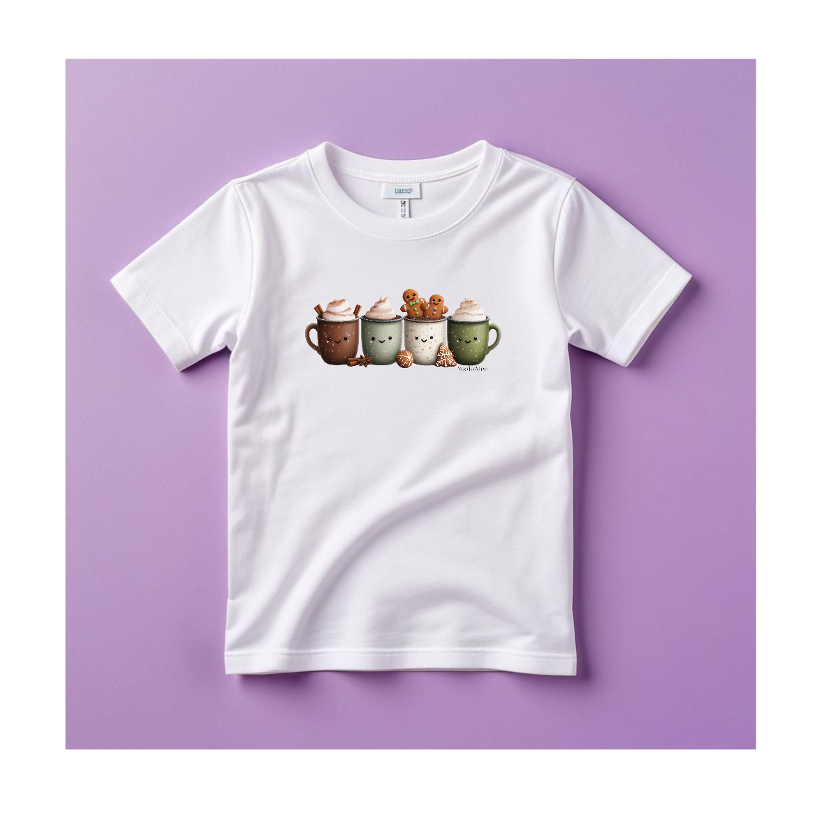 Mini Me Hot Chocolate Squad Christmas Tee