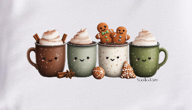 Mini Me Hot Chocolate Squad Christmas Tee