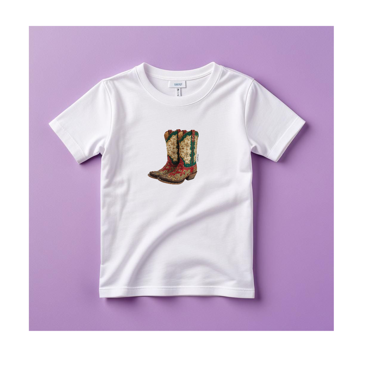 Mini Me Jingle Boots Christmas Tee
