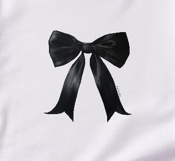 Midnight Bow Mini Me Tee