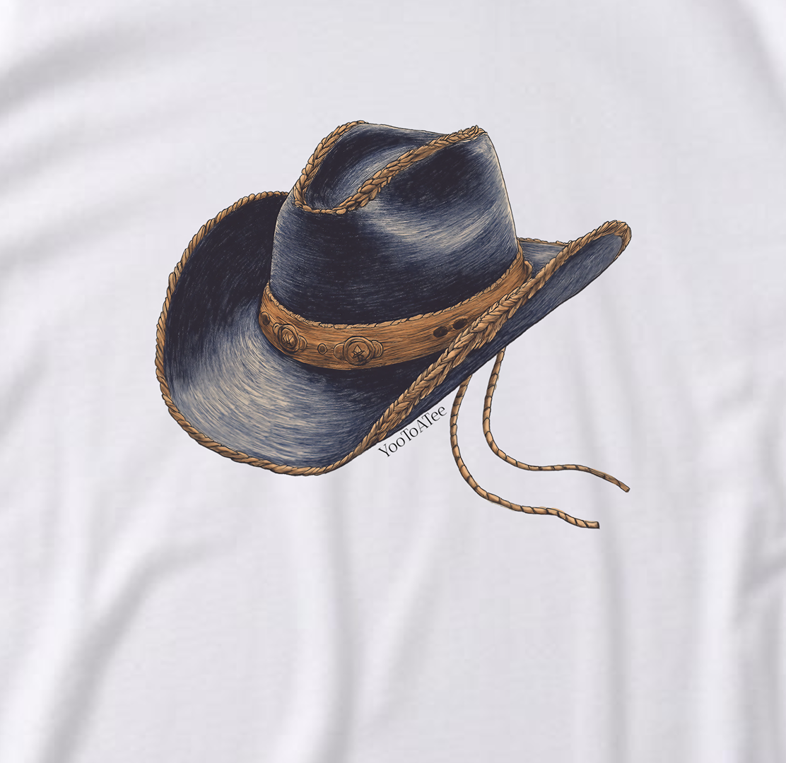 Iconic Navy Cowgirl Classic Tee