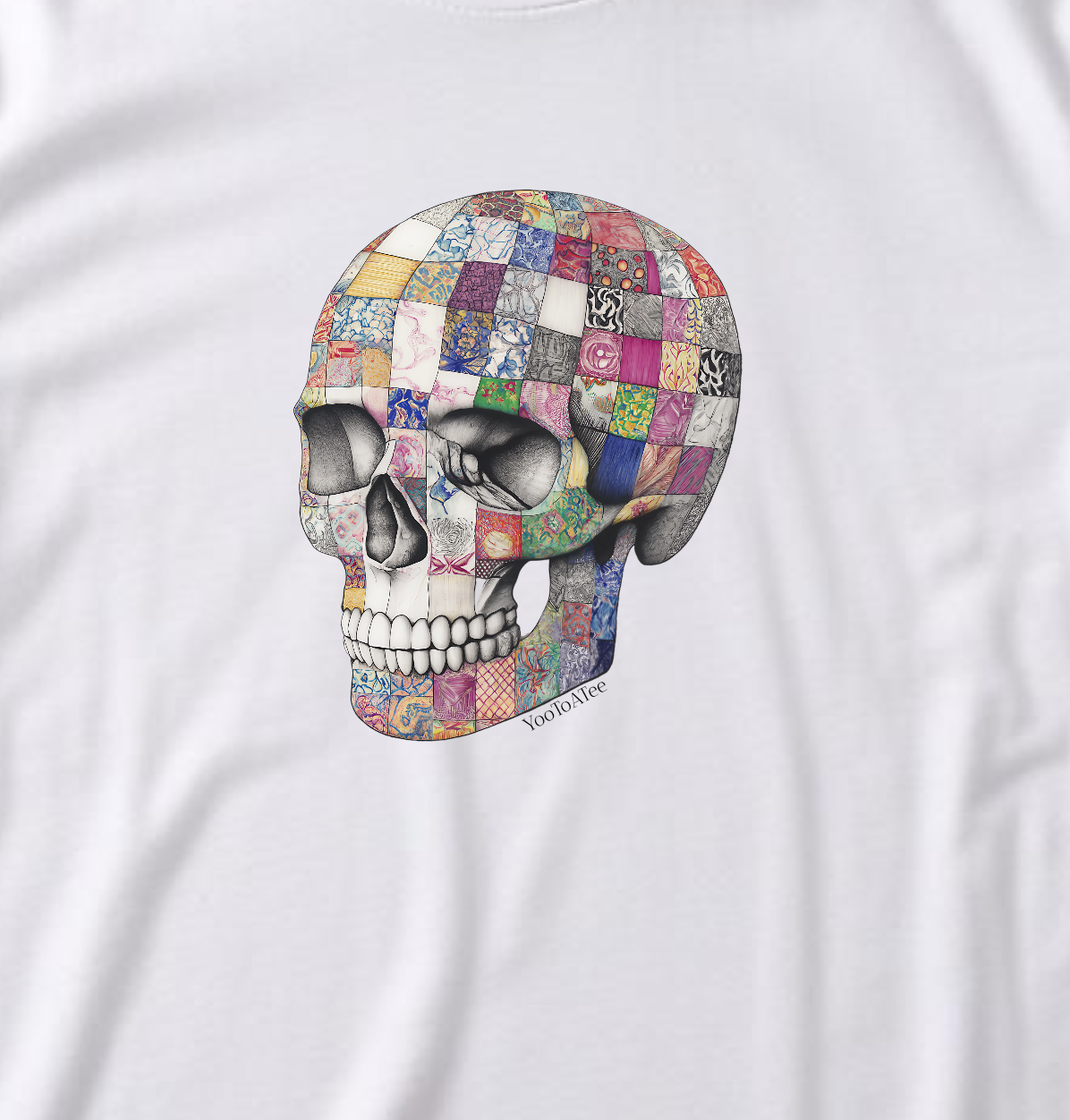 Patchwork Soul Relaxed Unisex Tee